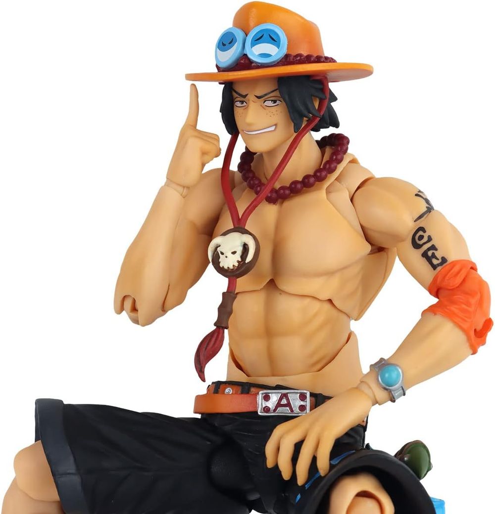 MegaHouse  배리어블 액션 히어로즈 원피스 포트가스 D 에이스 피규어 기본 : 캐시아롱직구2
