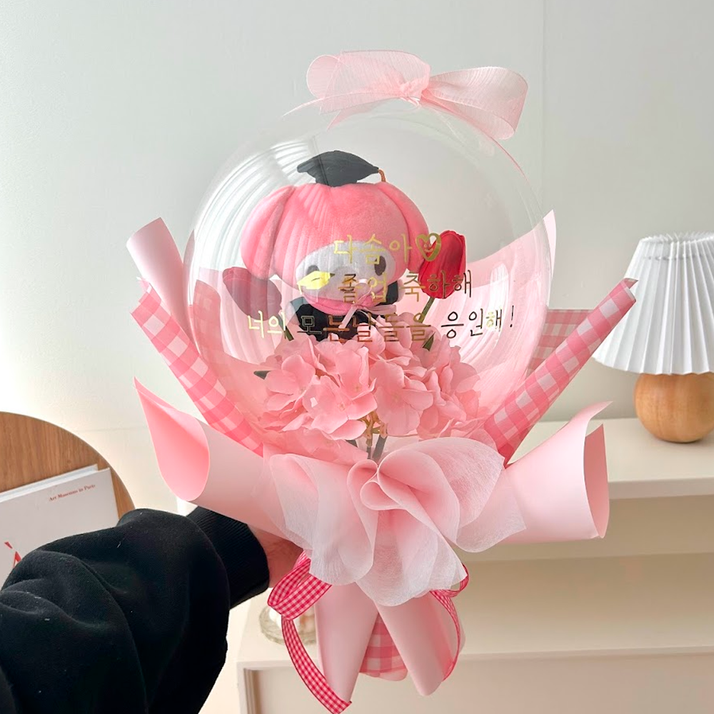 산리오 인형 졸업 꽃풍선 학사모 시나모롤 꽃다발 초등학교 학사모 유치원 졸업식 입학 콩쿨 상세 이미지 3