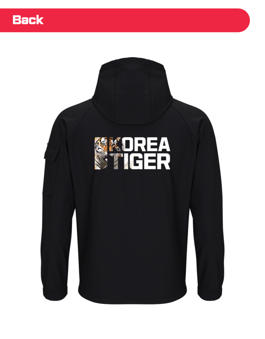 코리아타이거 아노락 바람막이 점퍼 남여공용 스트릿 캐주얼 아웃도어 자켓 - 상세 이미지 3