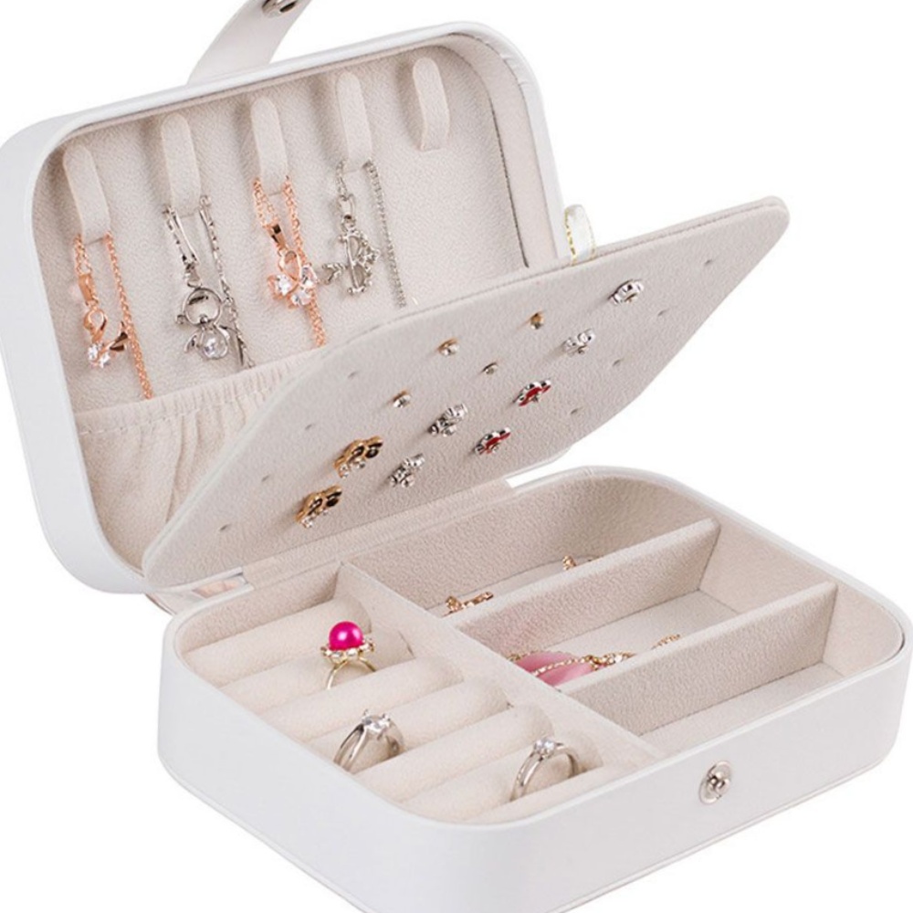 악세서리 쥬얼리 돌반지 보석함 미니 여행용 보관함