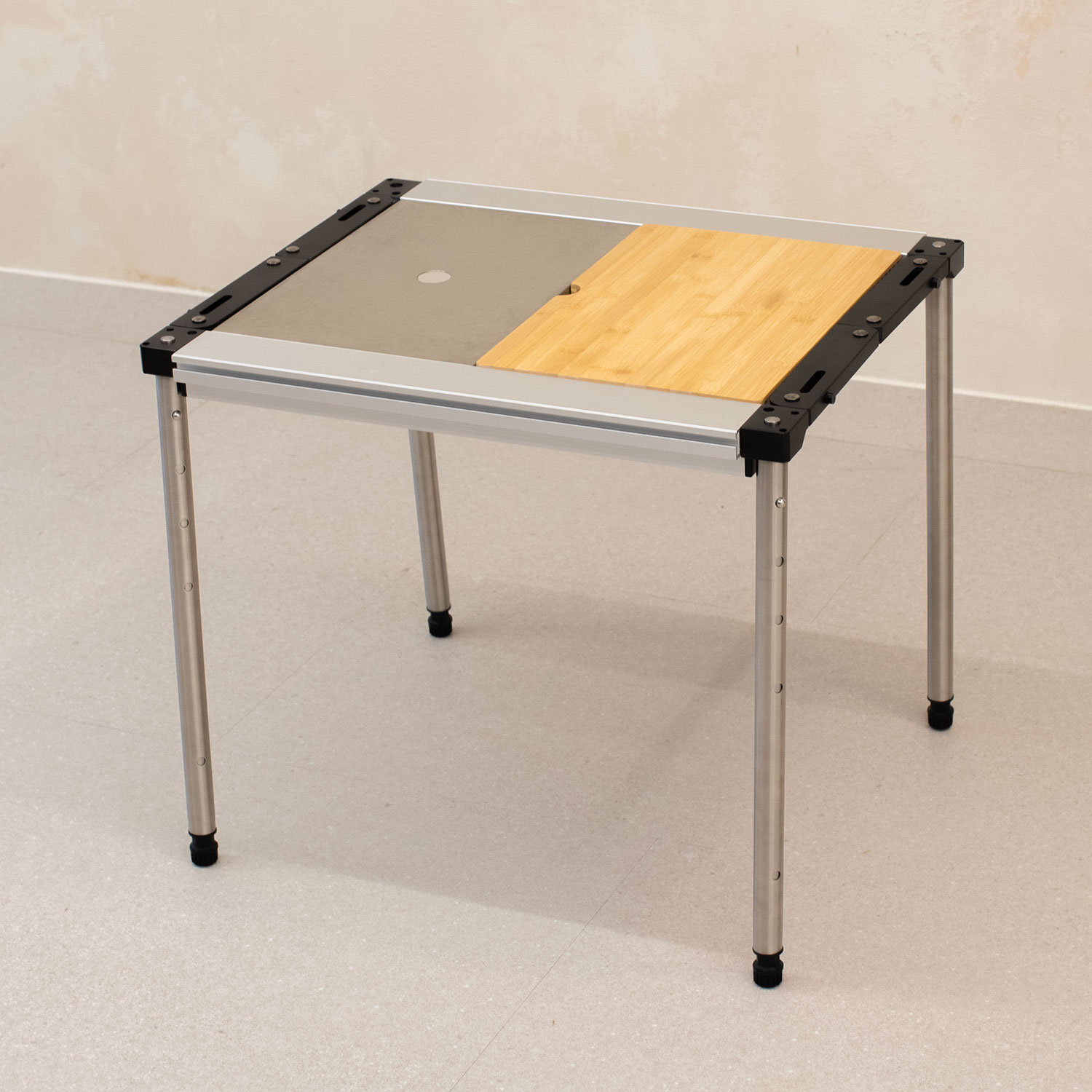 유니티23 접이식 폴딩 IGT 캠핑 테이블 숏 2유닛 프레임 스노우피크 호환 2유닛(숏)