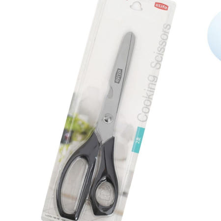 상세참조 Oce 다목적 주방용 스텐 가위 톱날 2호 요리 가이 가새