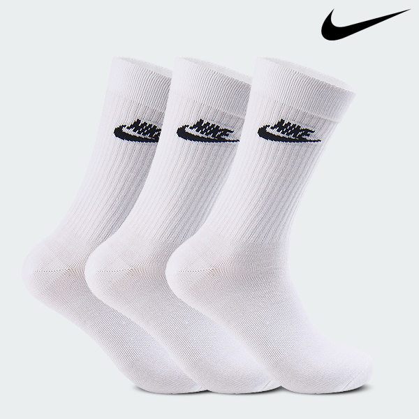 나이키 테니스 장목 양말 에브리데이 라이트 크루삭스 스포츠웨어 스포츠양말 3세트