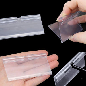 편의점가격표 마트 스윙홀더 진열대 가격표 매대 가격표시 아크릴 쇼클립 쇼... 실사용 후기 | 효과 있을까? - 상품 이미지 1