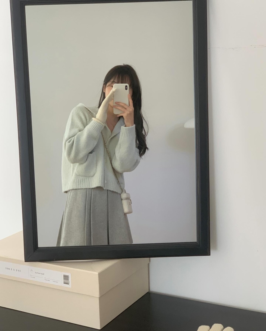 [SALE] [민트 당일] 리터 베니 알파카 후드 가디건 니트 겨울 데일리 cd 2color 상세 이미지 16