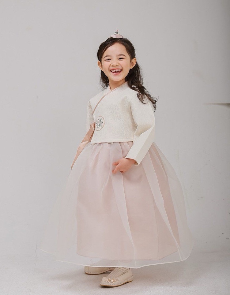 리카 여아한복 단아 - 상품 이미지