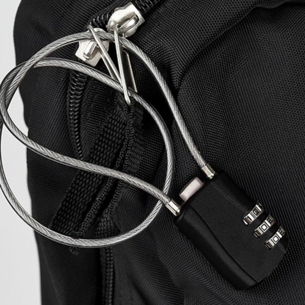 일체형 로프 자전거 케이블 와이어 캐리어 자물쇠