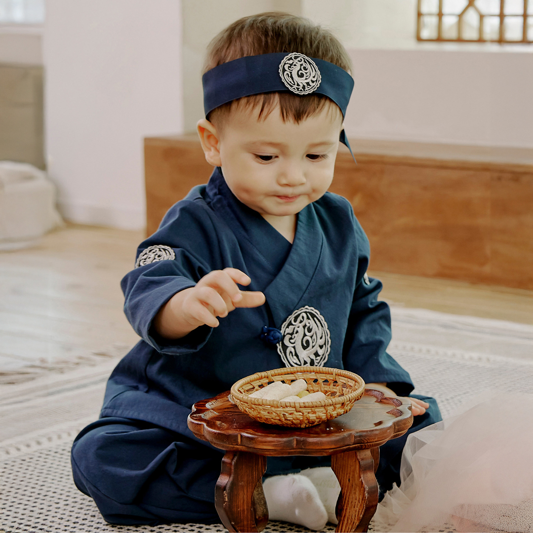 무휘 남아한복 백일 돌 두돌 아기 유아 어린이집 이미지 8