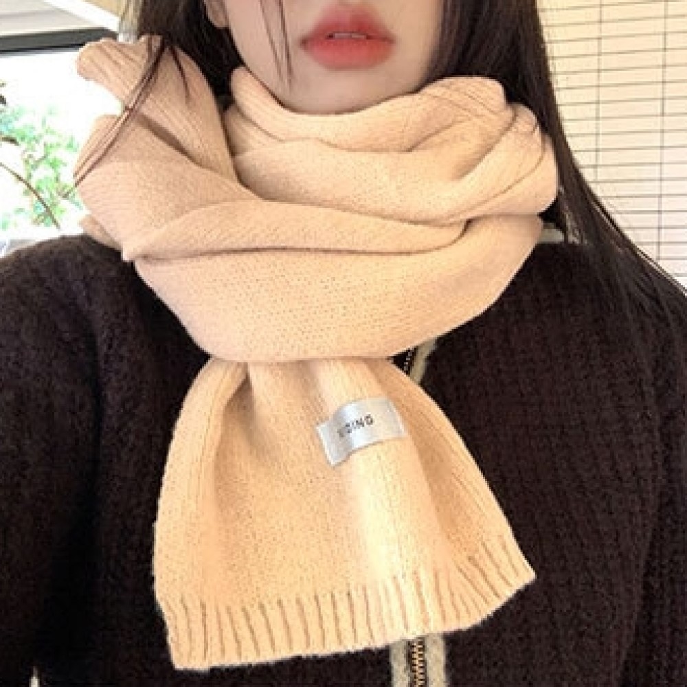 베이직 소프트 니트 머플러 9color 남여공용 겨울 목도리 우정템 커플템 친구 선물 - 상품 이미지