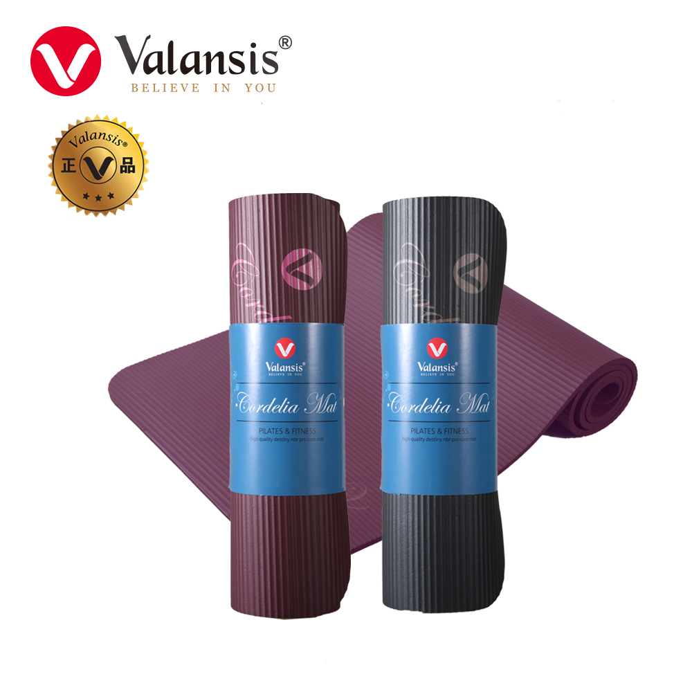 밸런시스 코델리아매트 10mm버건디 홈트레이닝