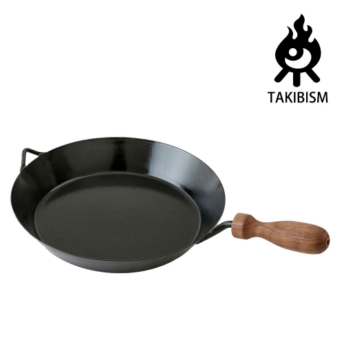 타키비즘 아이언 철제 캠핑 프라이팬 (MK027) 파커스인터내셔널 정식