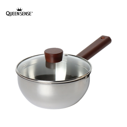 국산 라면 이유식 냄비 밀크팬 인덕션 퀸센스 스테인리스 316 편수 멀티냄비 18cm, 멀티웍