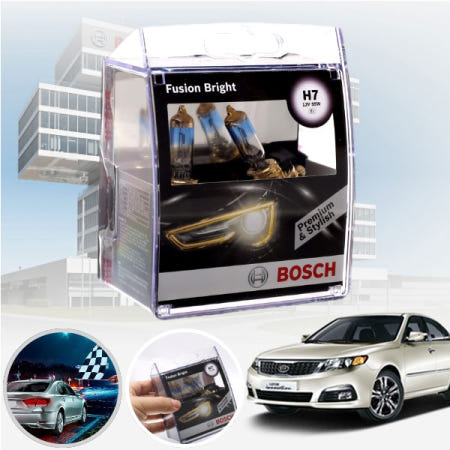 자체제작 파츠라인 로체이노베이션 보쉬 정품 H7 퓨전브라이트 할로겐 전조등 H7 2P  PBO-019 cs02019