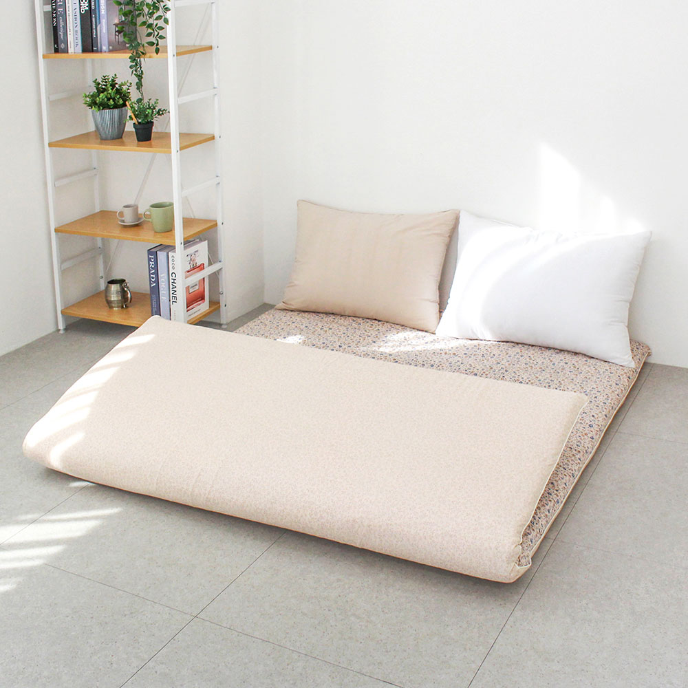 아르떼베딩 비올라 요매트(요커버+솜매트) 100%국산 순면누빔 이불 바닥요