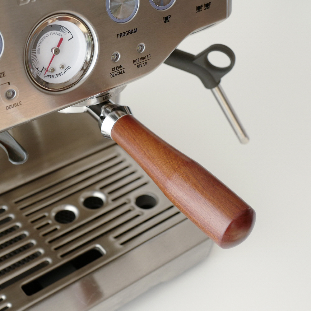 [호환] 54mm 브레빌 바텀리스 포터필터 870 876 880 로즈우드 바스켓 미포함