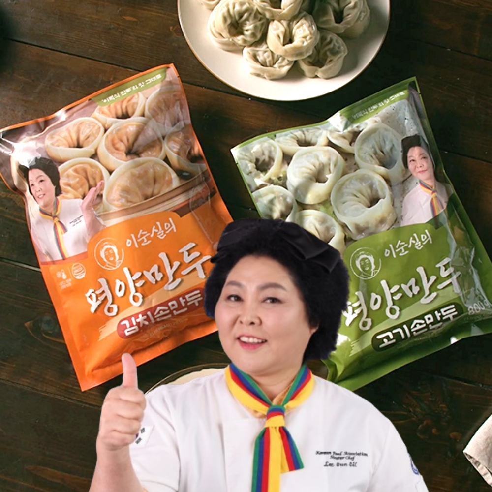 이순실 평양만두 고기 김치만두 1세트 54개 수제 냉동 손만두 - 상세 이미지 2