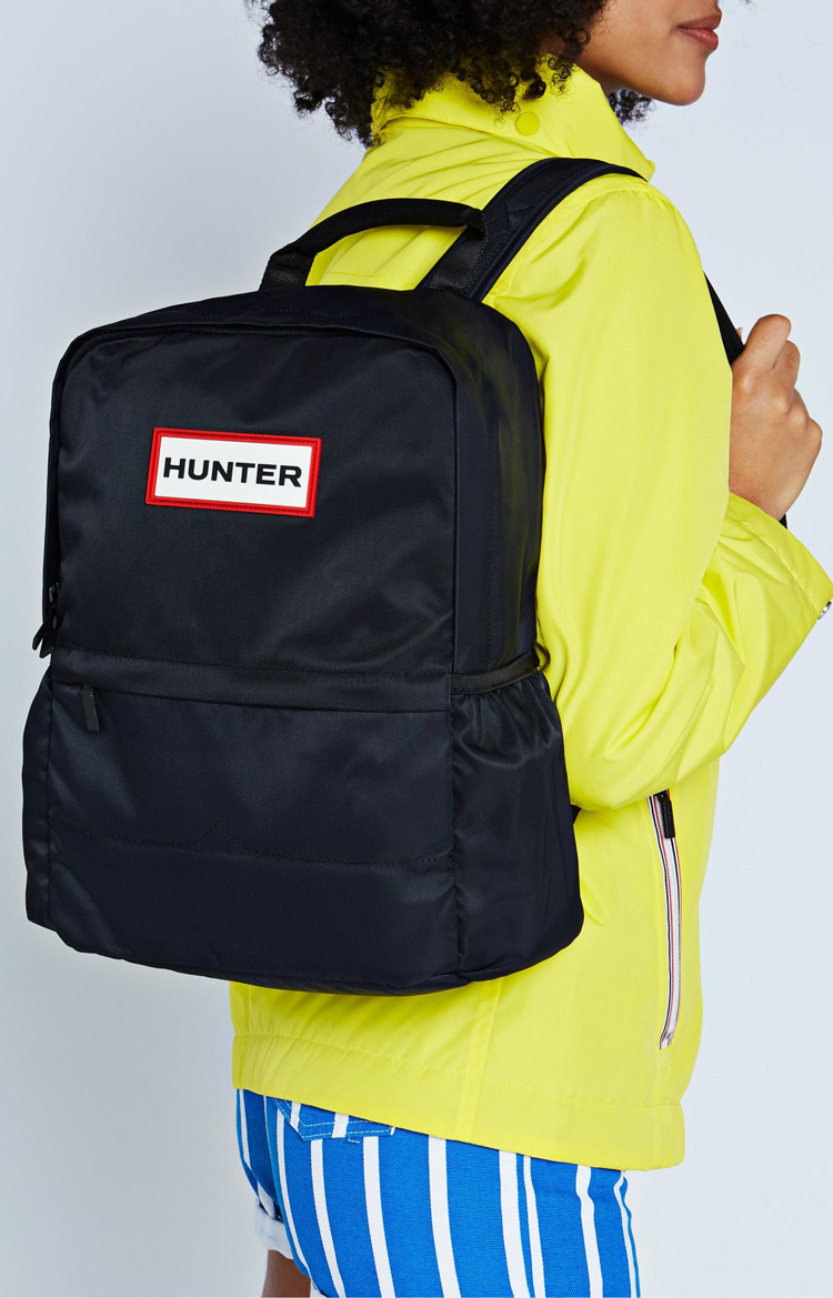 헌터 HUNTER 백팩 오리지널 나일론 UBB5028KBM-BLK 블랙 - 상세 이미지 5