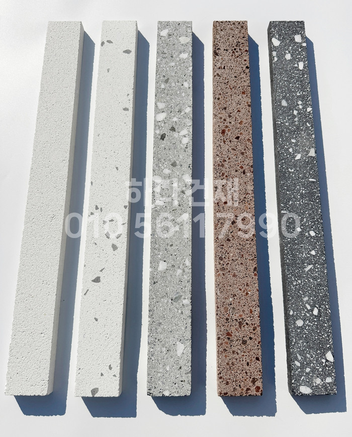 라일락 모노타일 500x50x17T / 하다건재 와이드벽돌타일