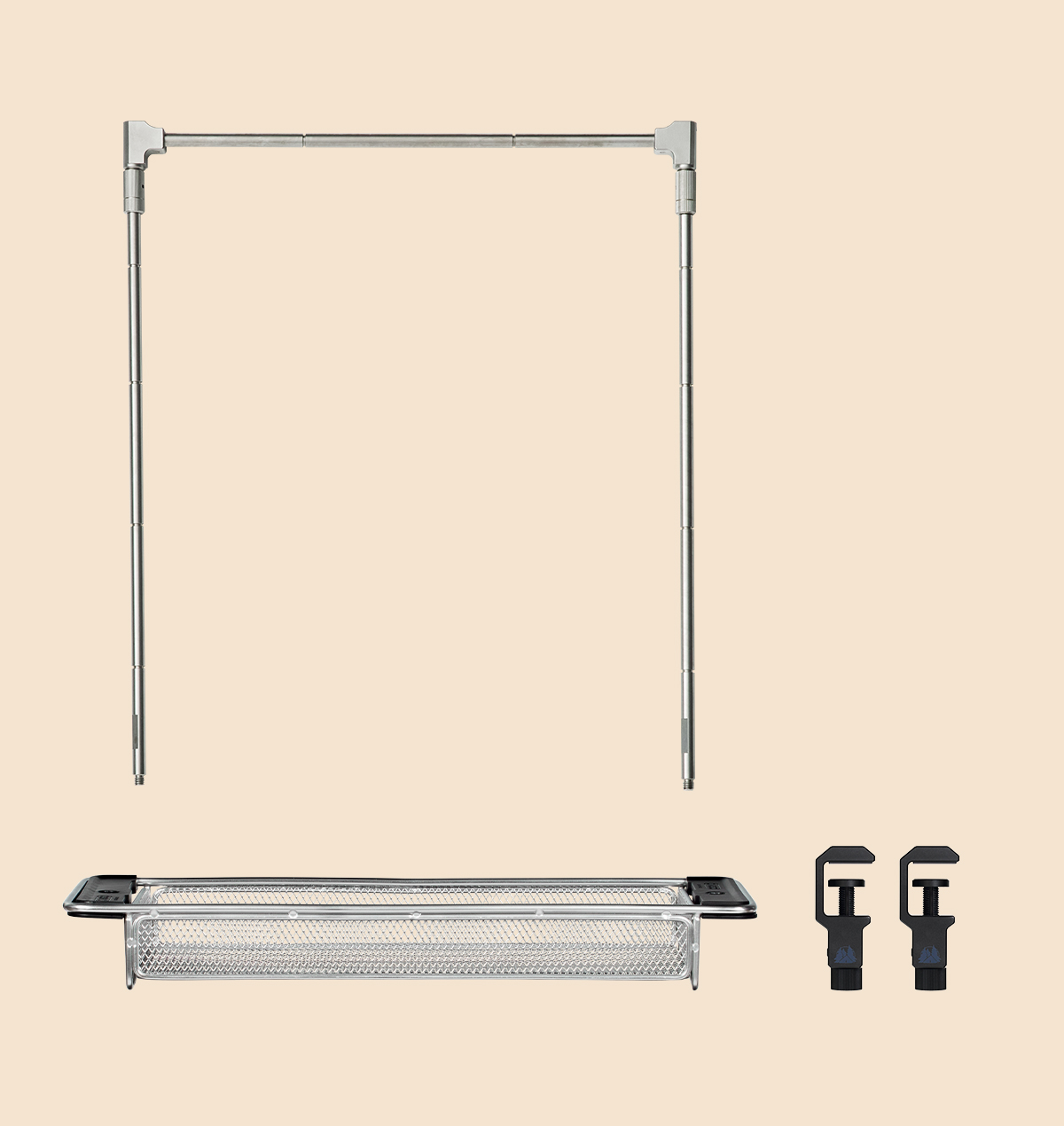 카고컨테이너 더블행어 메쉬가드 트레이 멀티클램프 2p 세트 캠핑 IGT 유닛 악세서리