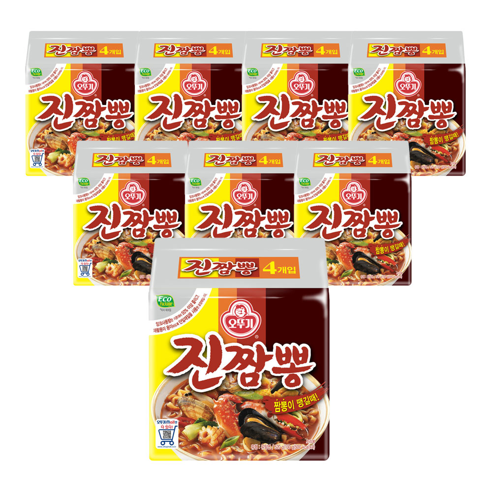 오뚜기 진짬뽕 130g, 32개