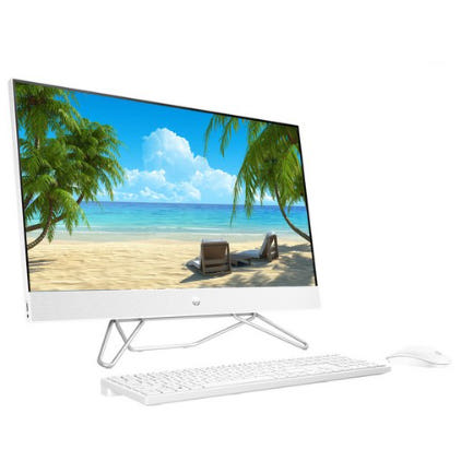 HP  올인원 일체형PC, Starry White, 라이젠7-5825U, WIN11 Home, RAM 8GB NVMe 256GB, 27-cb1003KR