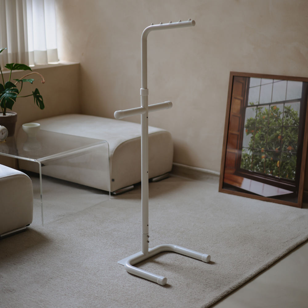 100% 국내생산 쏘우리프 높이 조절 스탠드 멀티 행거 가방 걸이