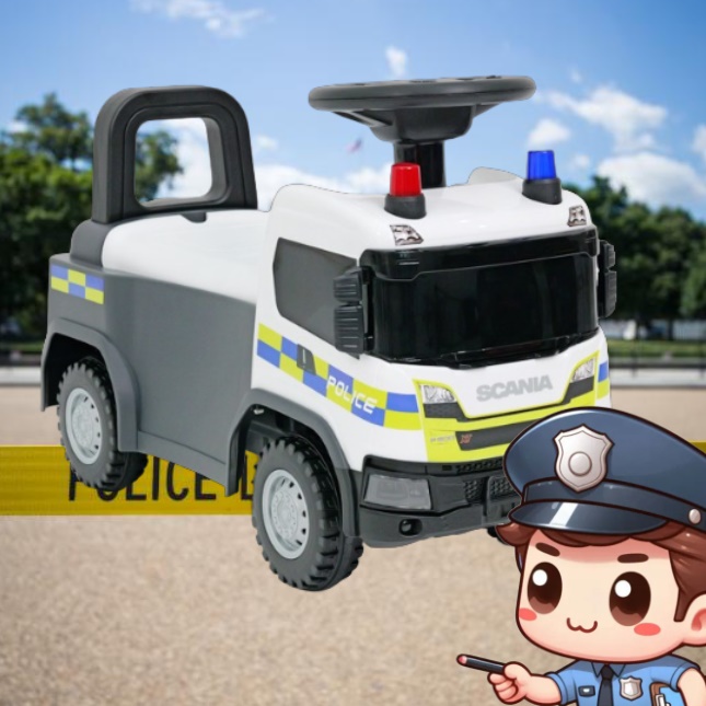 경찰차 붕붕이 클래식 붕붕카 돌지난아기선물 아기 붕붕카