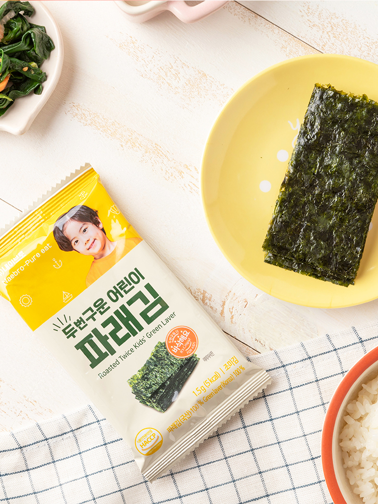 퓨어잇 아이김자반3팩(낱개9봉)+어린이파래김3팩(낱개30봉)
