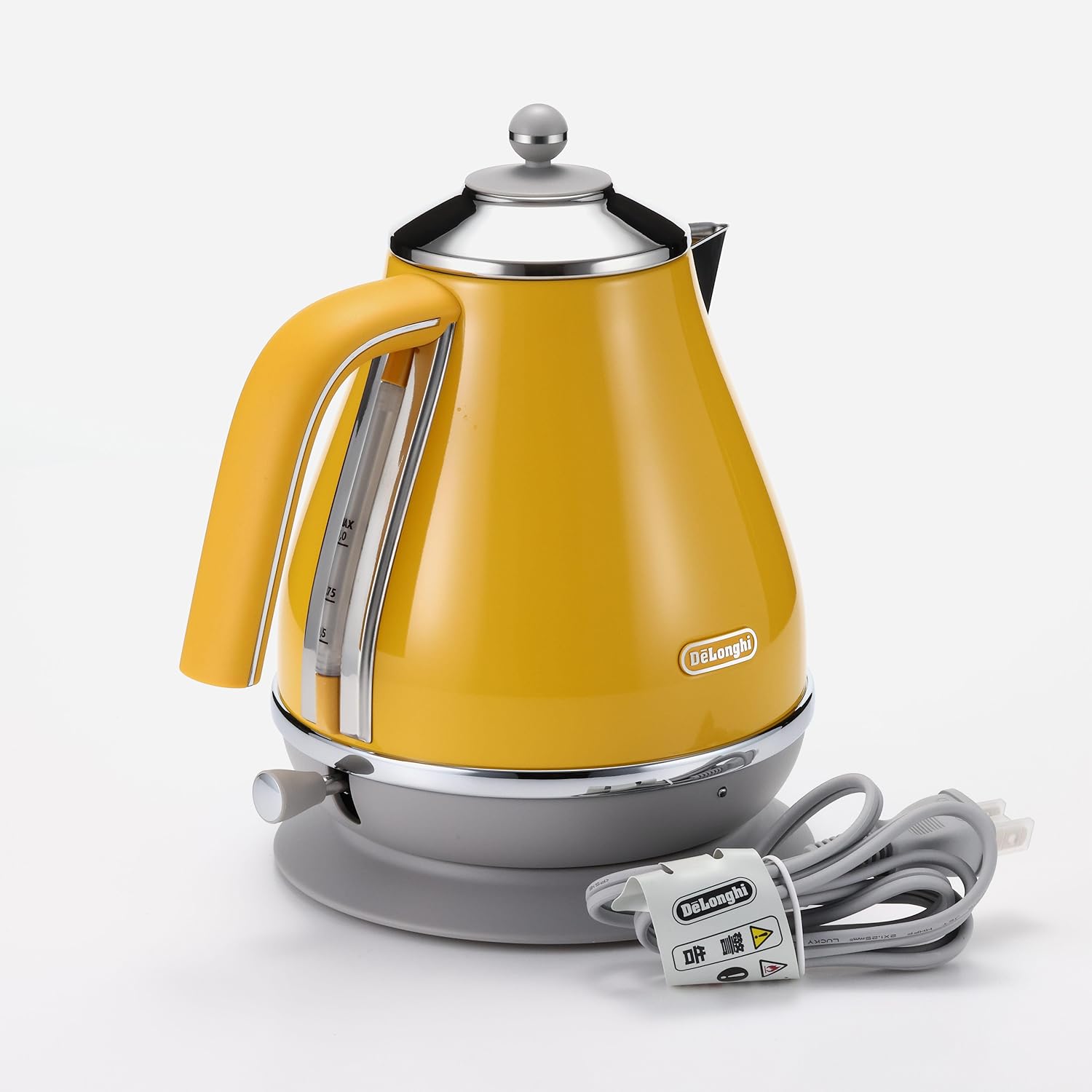 드롱기 DeLonghi 아이코나 캐피탈스 전기 주전자 KBOC1200J-Y 뉴욕옐로우