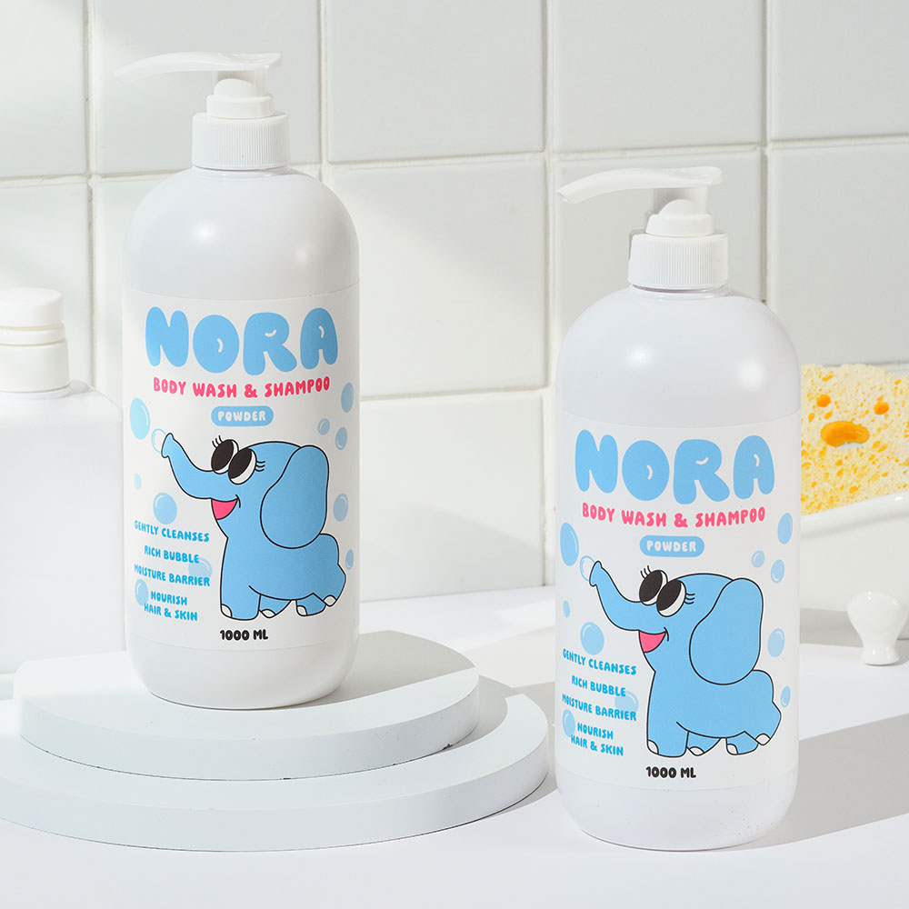따블리에 노라 유아 바디워시앤샴푸 약산성 올인원클렌저 1L, 2개