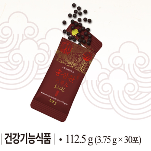 대동고려삼 프리미엄 홍삼 환 스틱 3.75g 30포 6박스 6년근 면역 피로 혈행 기억력 - 상세 이미지 3