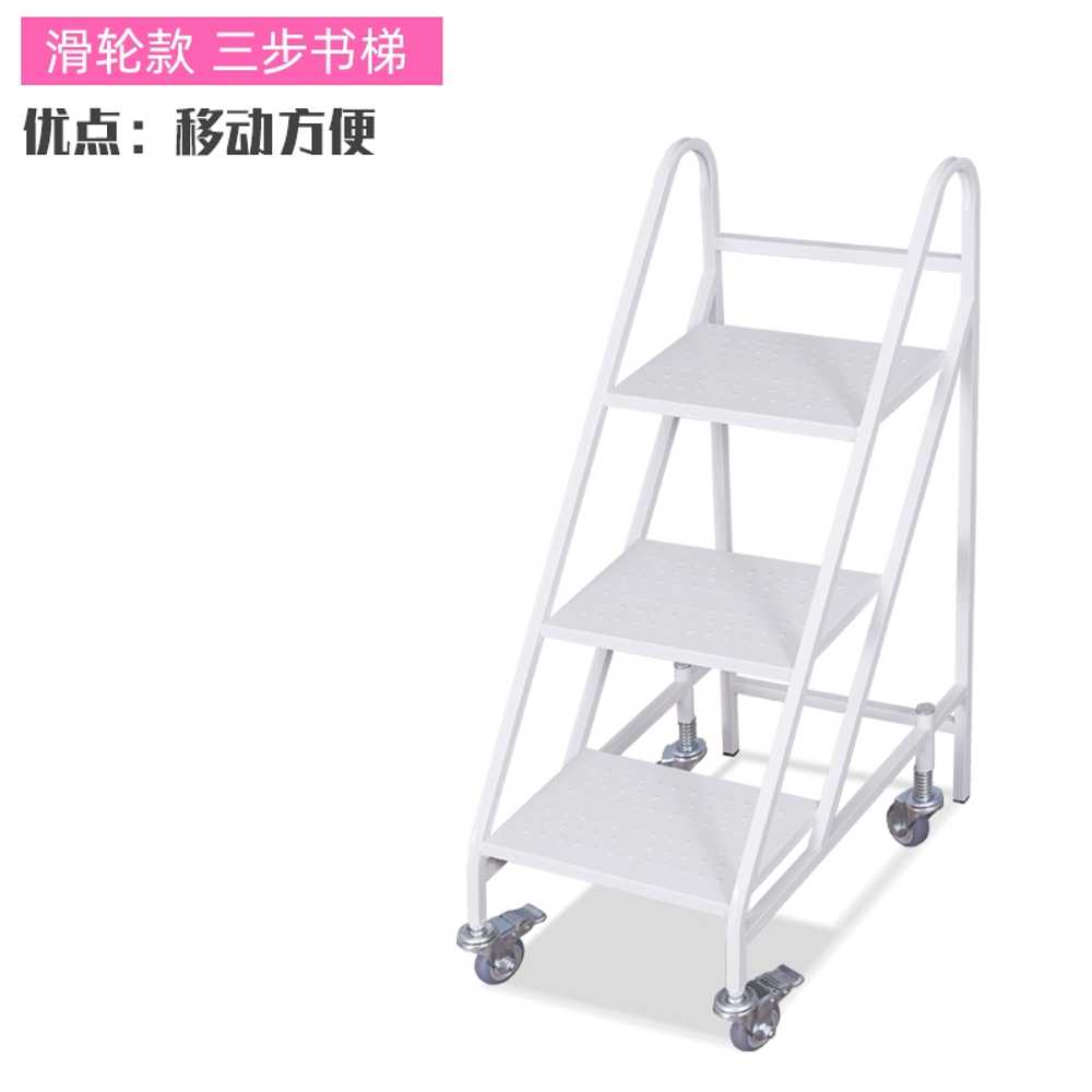 도서관 북카트 사무실 북트레이 이동식 책 북트롤리 - 상세 이미지 4