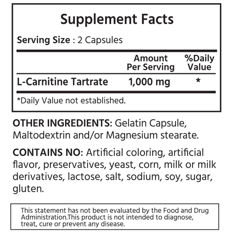 2025 신제품! 3병 마이라이프 내추럴스 L-카르니틴 타르트레이트 1000mg 슈퍼사이즈 360정 - 상세 이미지 2