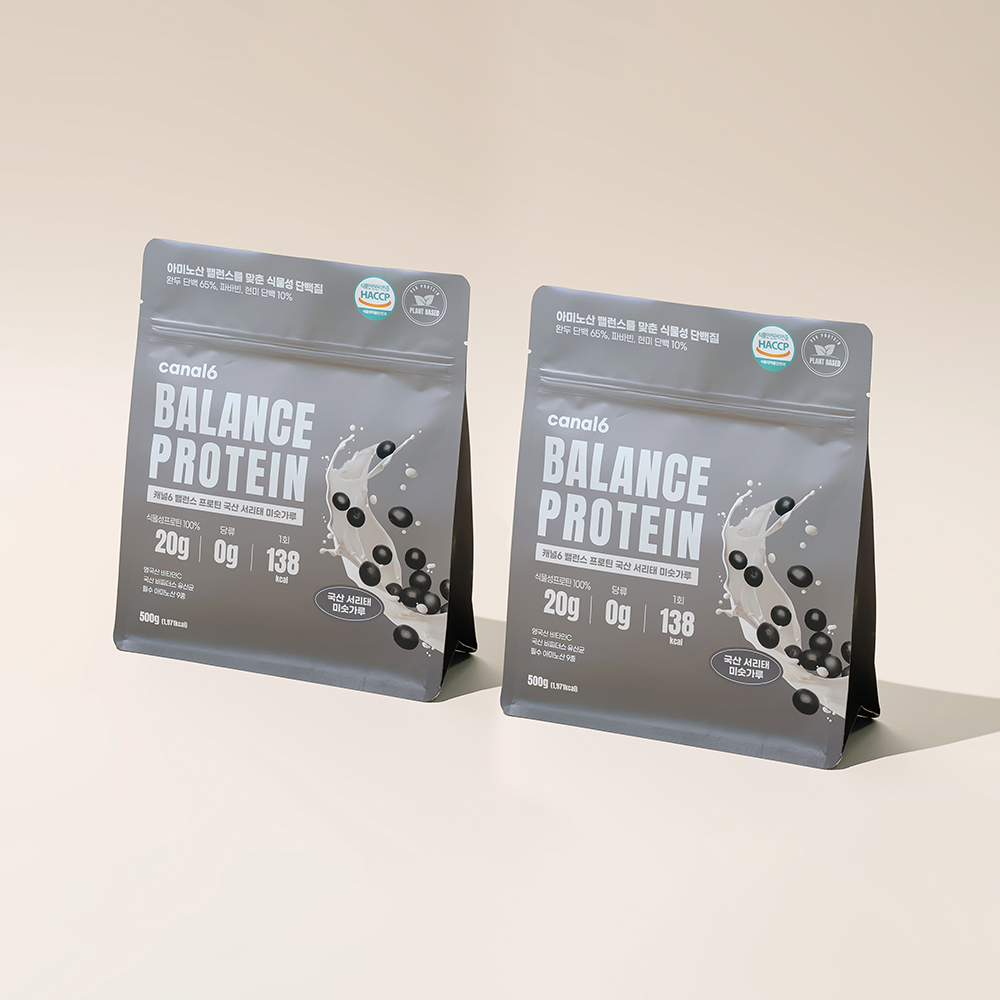 캐널6 당류0g 식물성 단백질 쉐이크 (2팩) 파우더 비건 프로틴 식사대용 보충제 맛있는