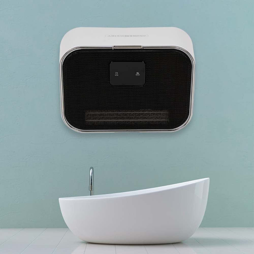 독일 폰테 1초 욕실난방기 PTC히터 전기히터 욕실온풍기 발열 화장실 가정용