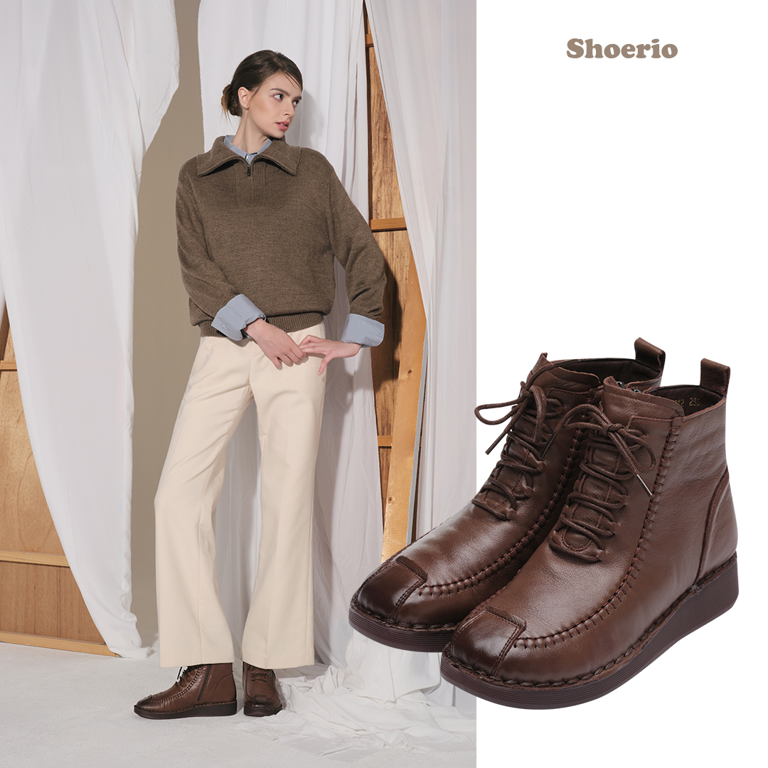 앵클부츠 여성겨울신발 슈리오 올리비아 앵글부츠 - 상세 이미지 3