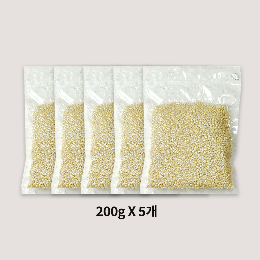 황미 쌀 오분도미 5분도미 소분 진공포장 5D힐링 밥이보약 1kg, 1개 - 상세 이미지 2