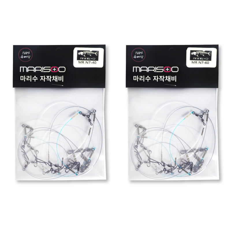 마리수 심해 갑오징어 채비 유동 가지 채비 2개입 - 상세 이미지 5