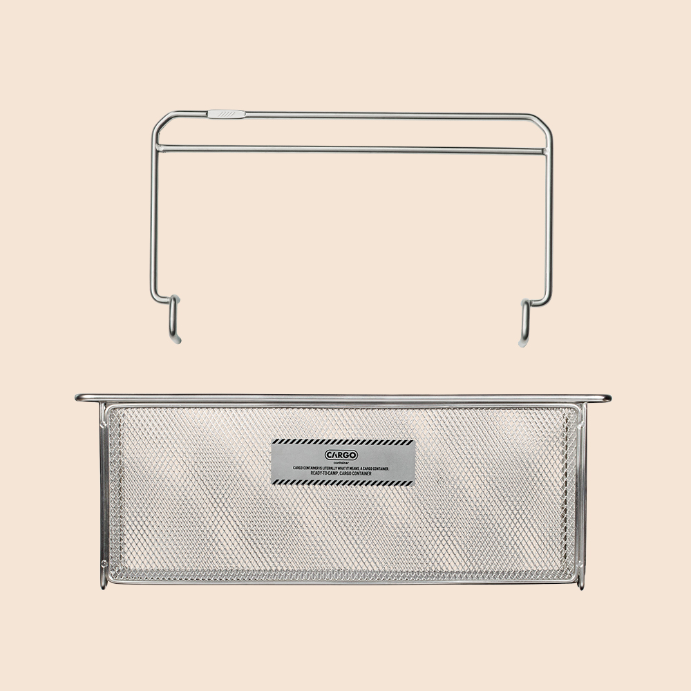 카고컨테이너 하프유닛 멀티홀더 메쉬가드 하프바스켓 세트 캠핑 IGT 테이블 유닛 악세서리