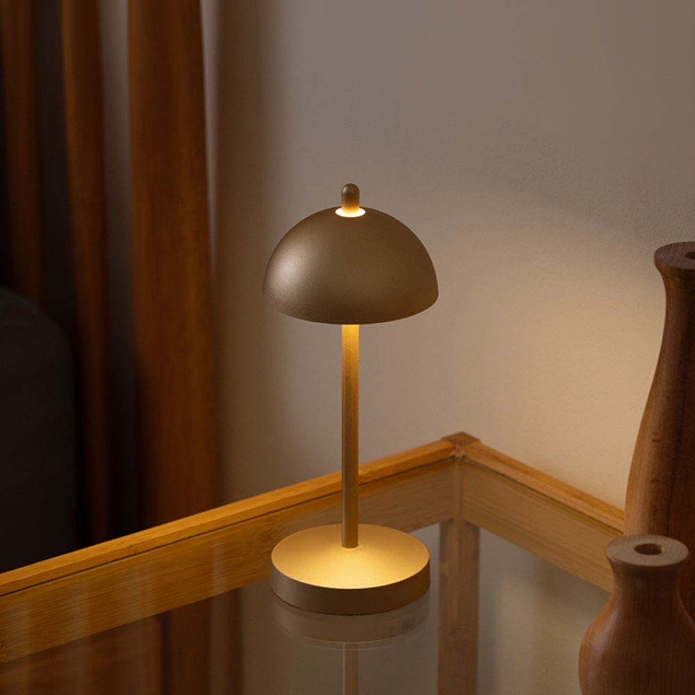 플랜룩스 미니 터치 탁상 무선 led 무드등 세르네 카페 침실 테이블 조명