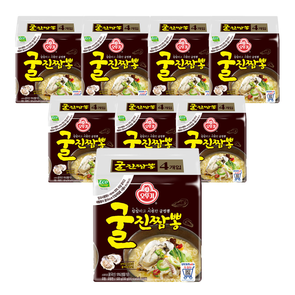 오뚜기 굴진짬뽕 130g, 32개