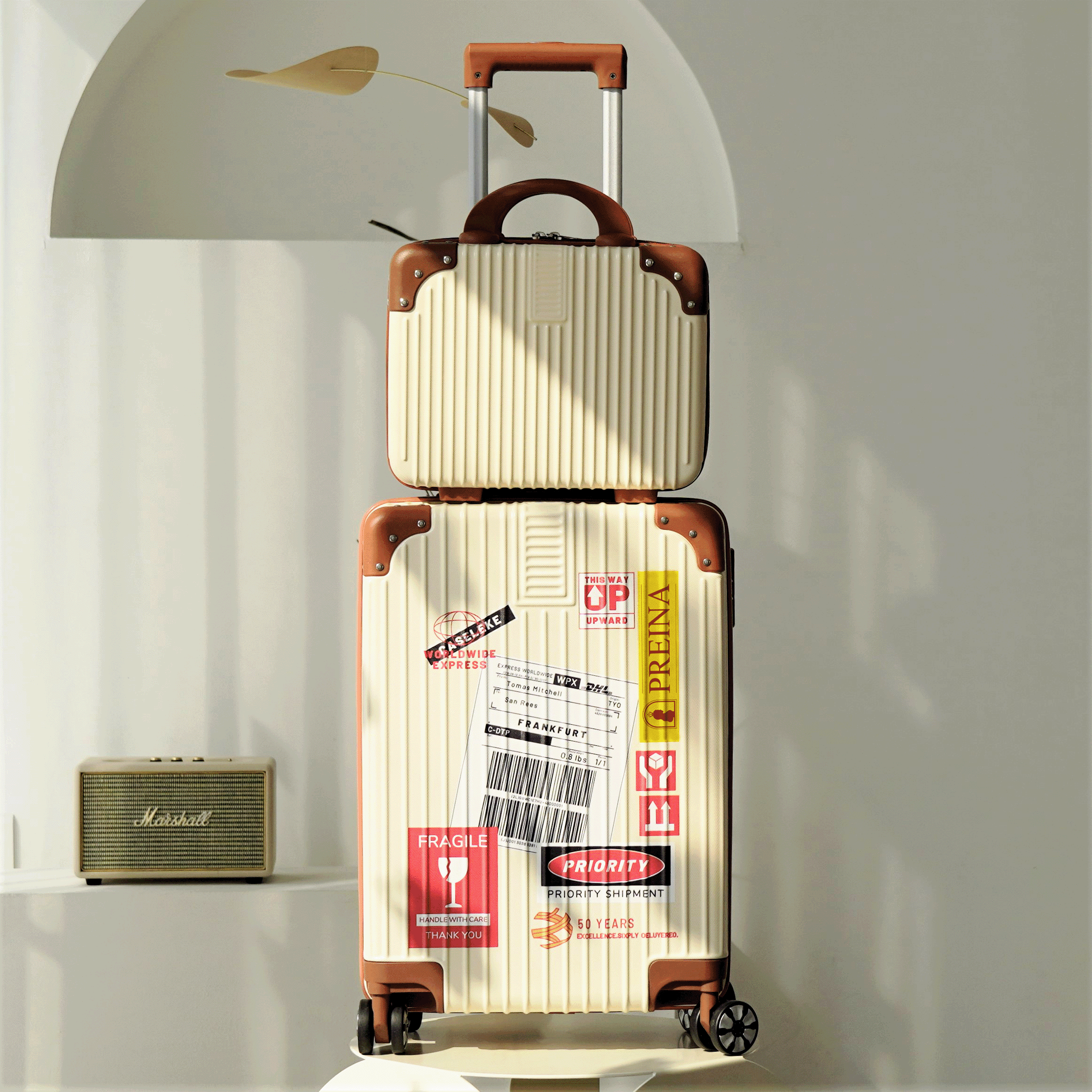 [추가 레디백 증정] 기내용 54cm 크기 케리어 프레이나 여행용 캐리어 상세 이미지 4