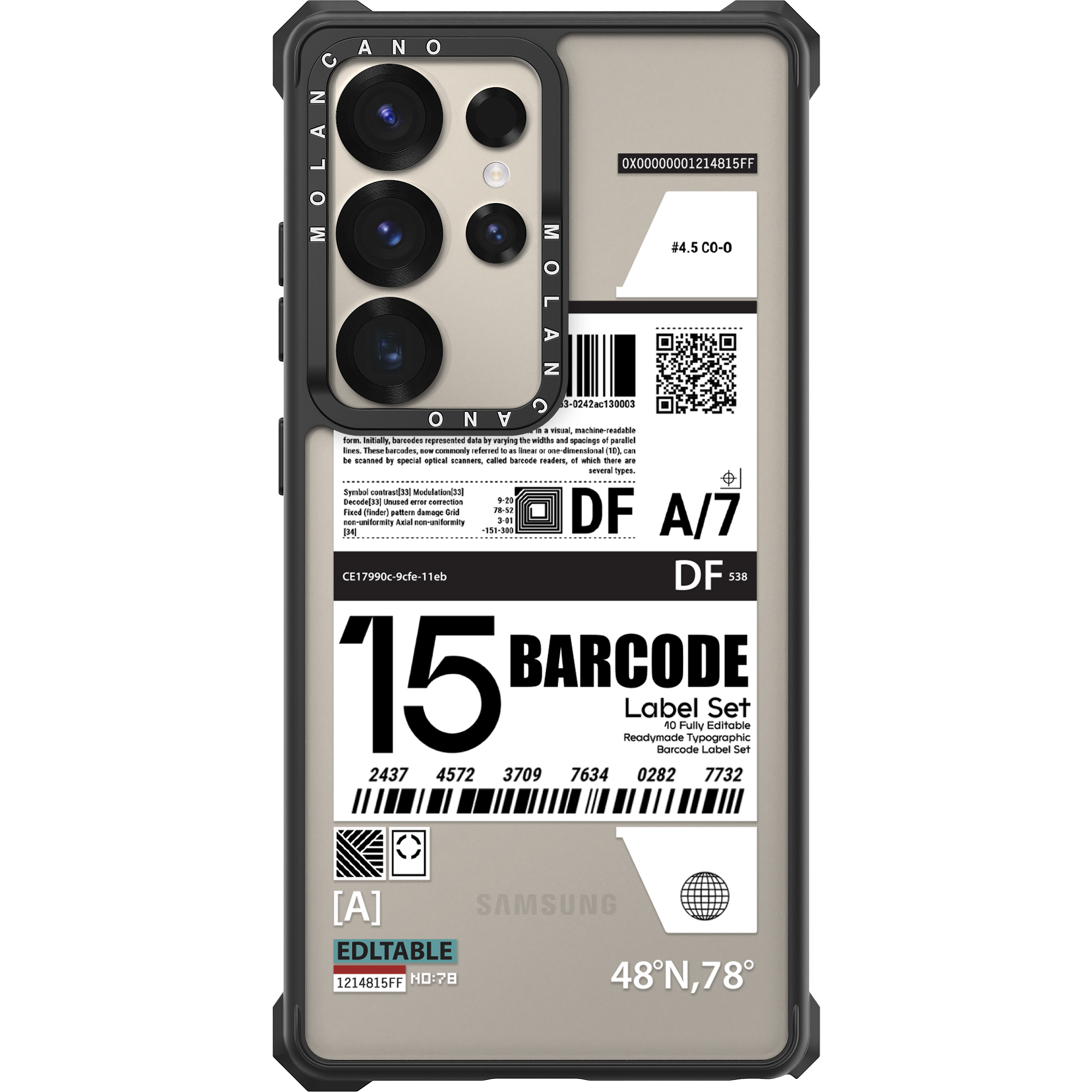 갤럭시 S25 울트라 임팩트 제로 디자인 투명 범퍼 케이스 스마일스티커 - 상세 이미지 5