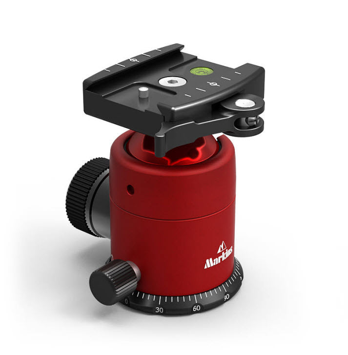 마킨스 볼헤드 Q10i-Q Red 원터치 잠금 / Markins 공식수입사 (주)무한미디어 - 상품 이미지