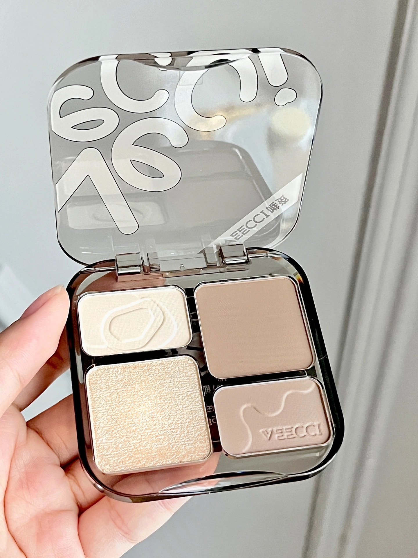 veecci 무펄하이라이터 쉐딩팔레트 쿨톤 웜톤 - 상세 이미지 3