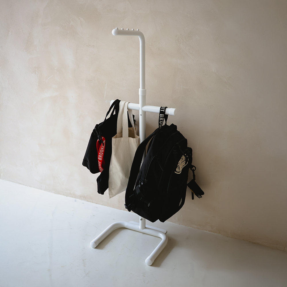 100% 국내생산 쏘우리프 높이 조절 스탠드 멀티 행거 가방 걸이