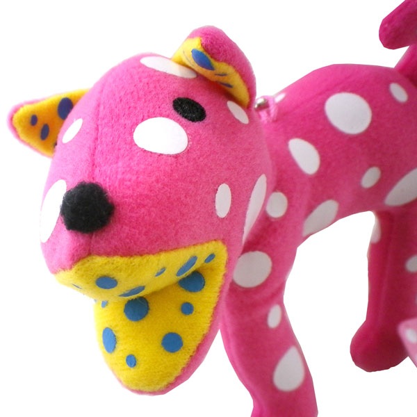 YAYOI KUSAMA 야요이 쿠사마 쿠사마야요이 마스코트 플러시 봉제 인형 키홀더 키링 - 상세 이미지 4
