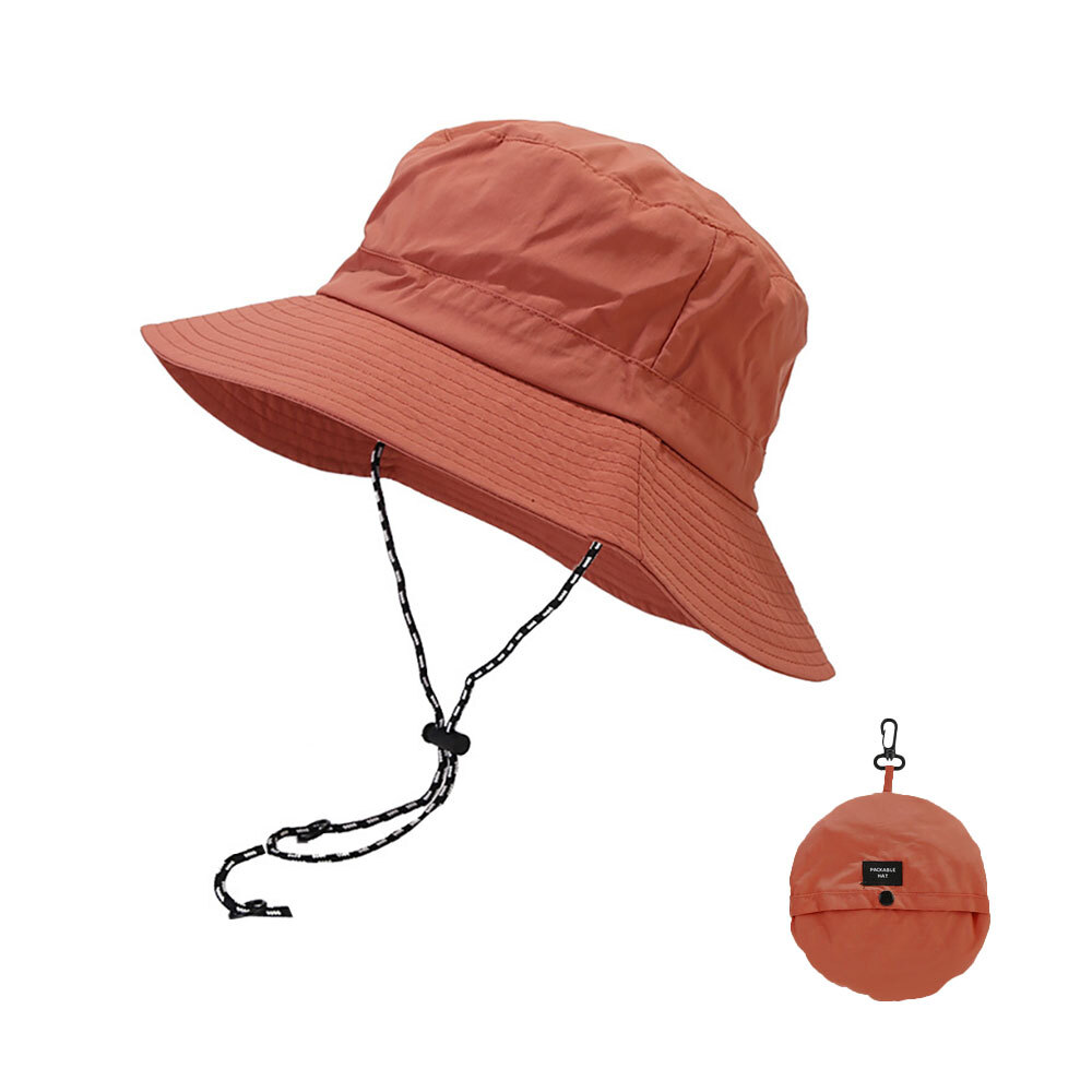휴대용 아웃도어 버킷햇(버건디) G - 상품 이미지