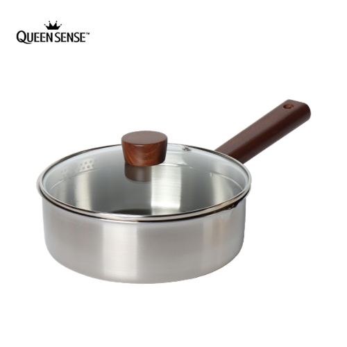 국산 라면 이유식 냄비 밀크팬 인덕션 퀸센스 스테인리스 316 편수 멀티냄비 20cm, 소태냄비