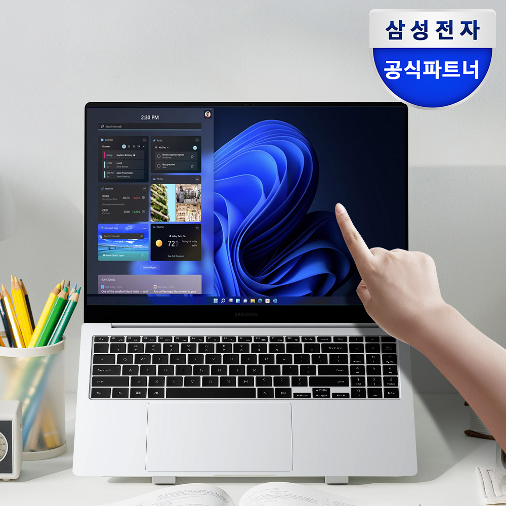 삼성전자 갤럭시북4 프로 NT960XGK-K71AR 윈도우11 울트라7 32GB 1TB 인텔 게이밍 고사양 대학생 16 포토샵 영상편집 노트북